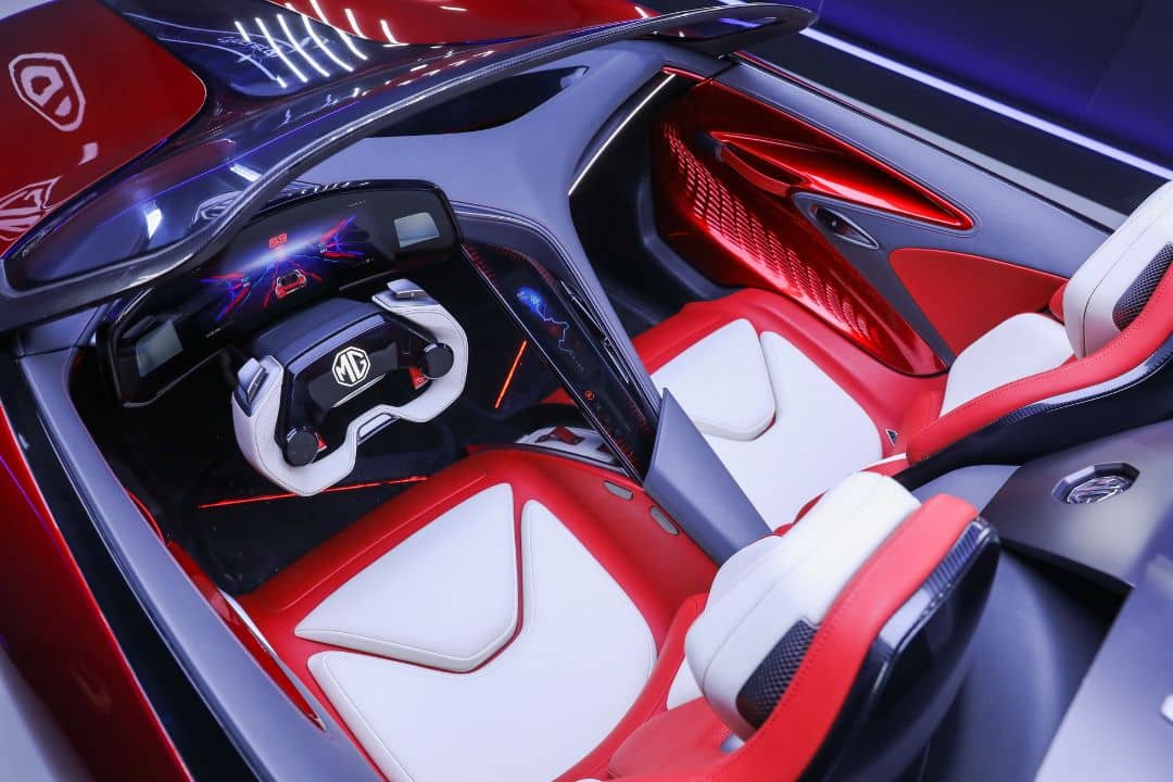 MG Cyberster Concept Interior