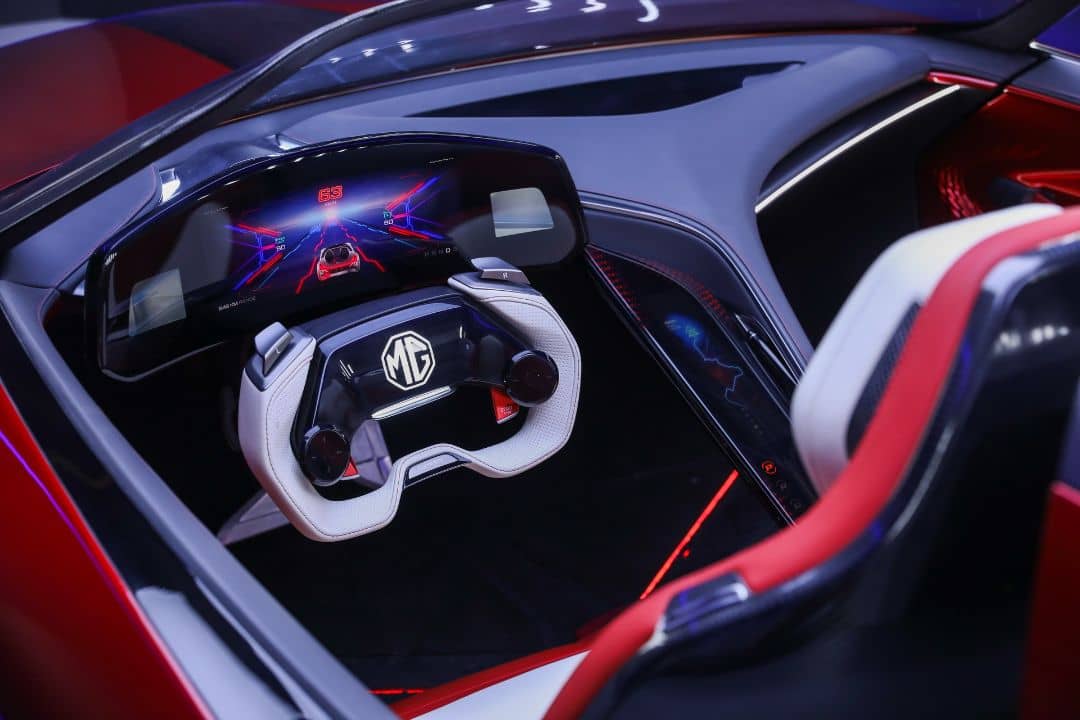 MG Cyberster Concept Cockpit
