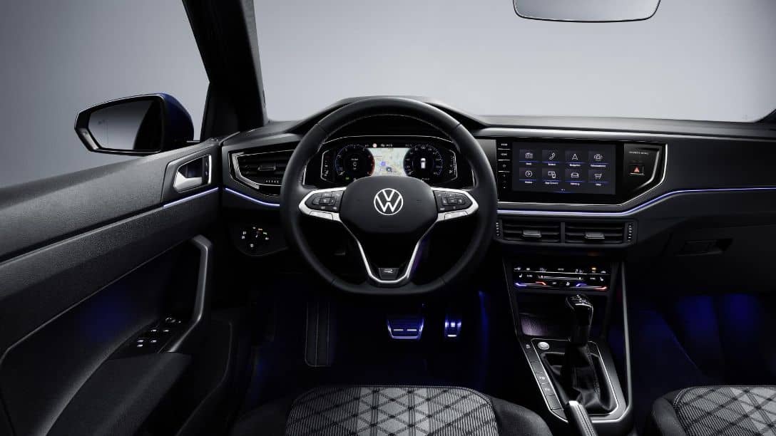 VW Polo 2021 Facelift Cockpit
