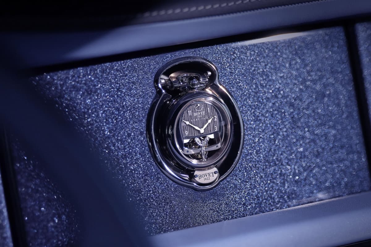Rolls-Royce Boat Tail Clock