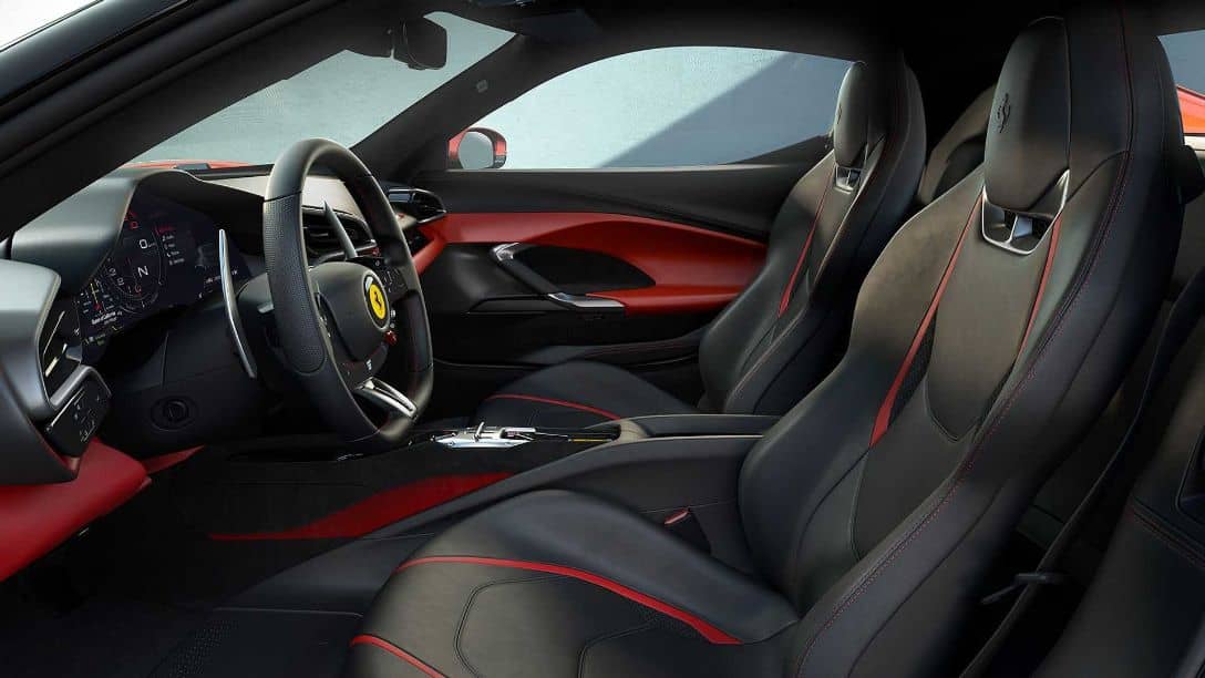 Ferrari 296 GTB Seats