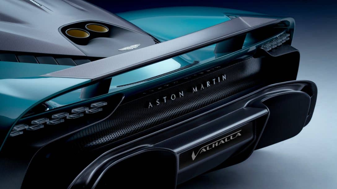 Aston Martin Valhalla Rear spoiler