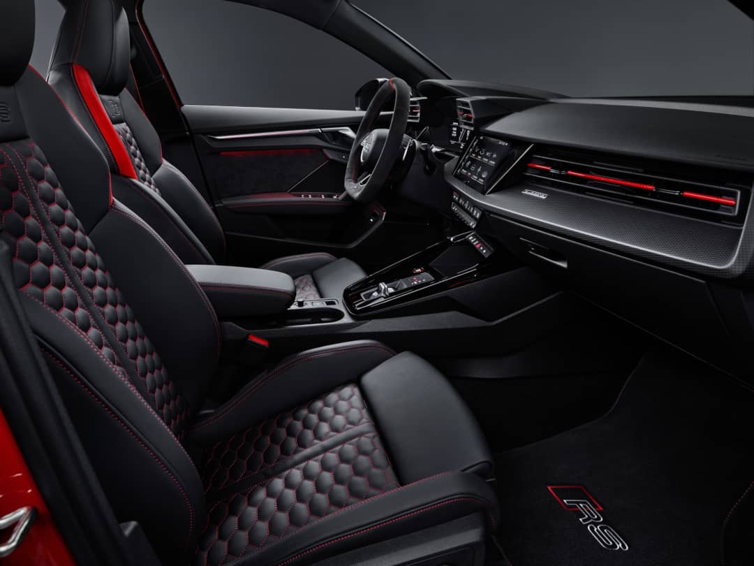 Audi RS3 Sportback 2022 Seats