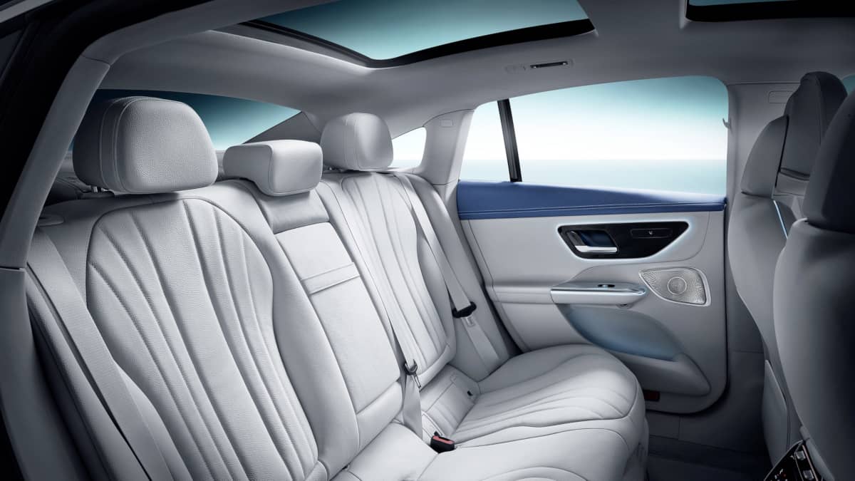 Mercedes-Benz EQE Rear seat