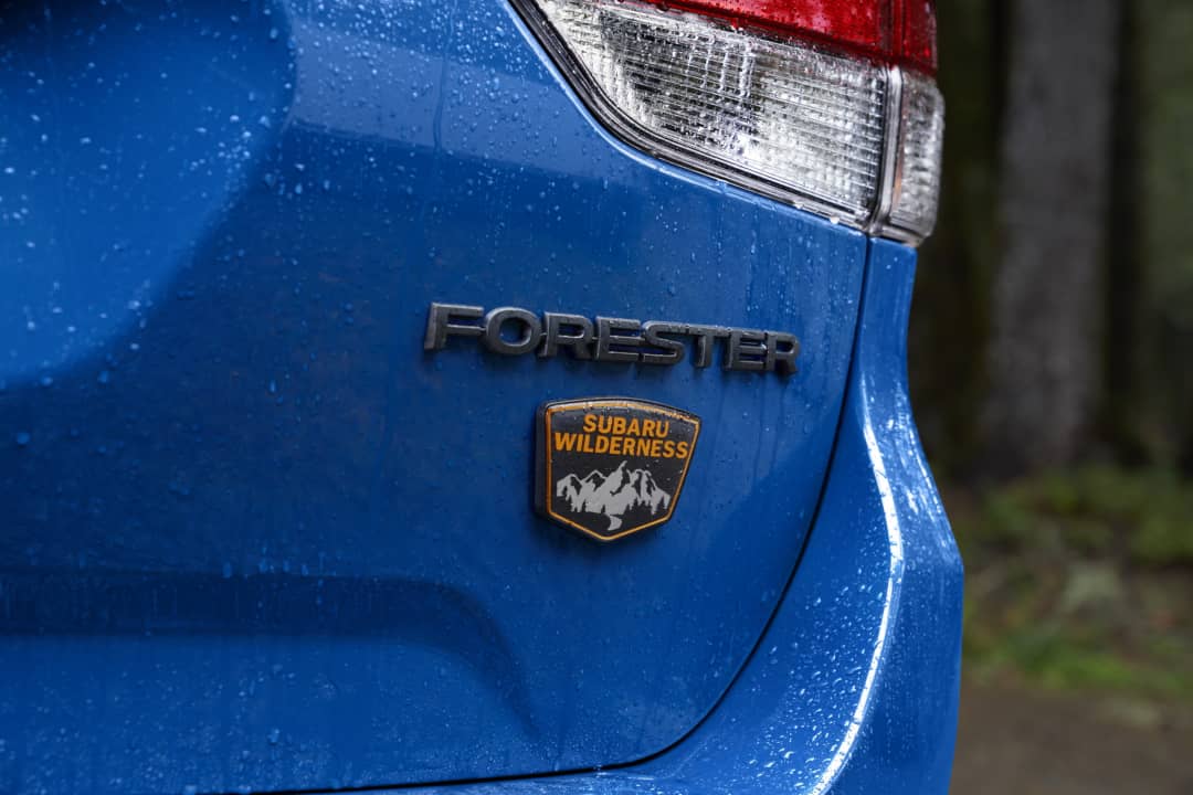 Subaru Forester Wilderness Badge