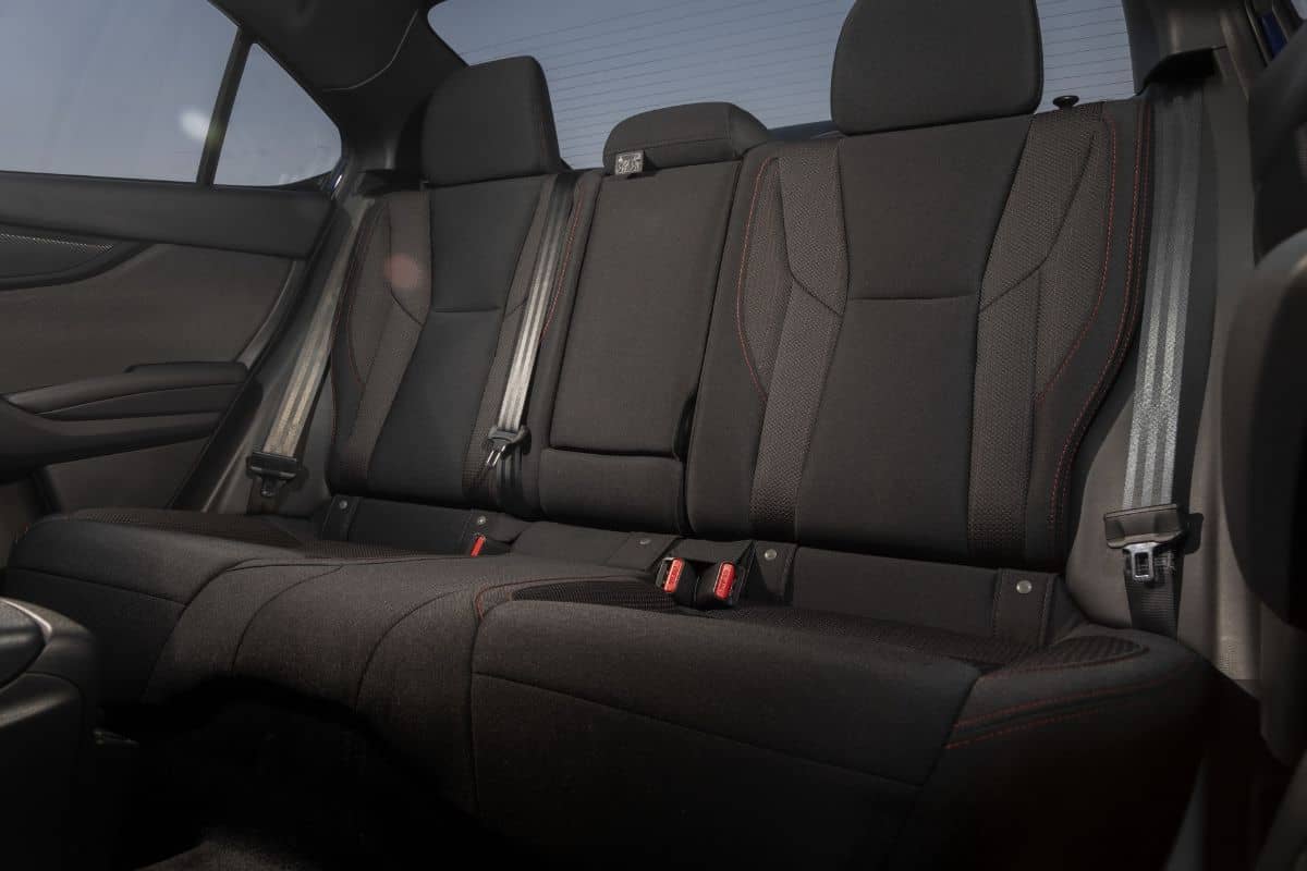 Subaru WRX 2022 Rear seat