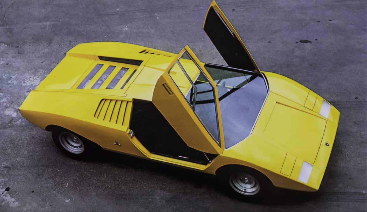 Lamborghini Countach LP500 1971 Top
