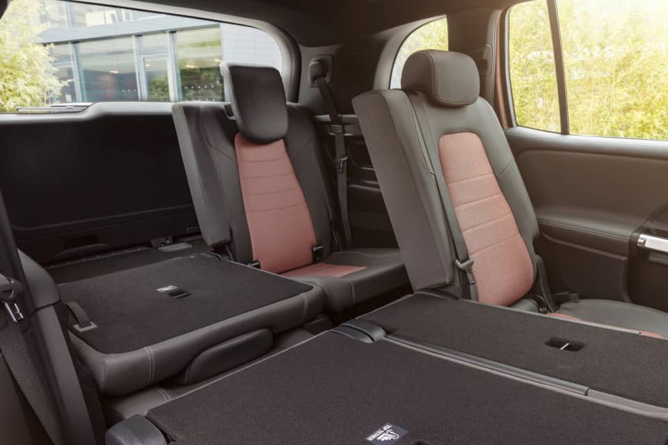 Mercedes-Benz EQB 2022 Seat Fold