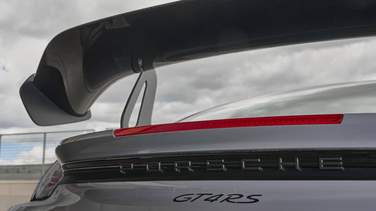 Porsche 718 Cayman GT4 RS Rear wing