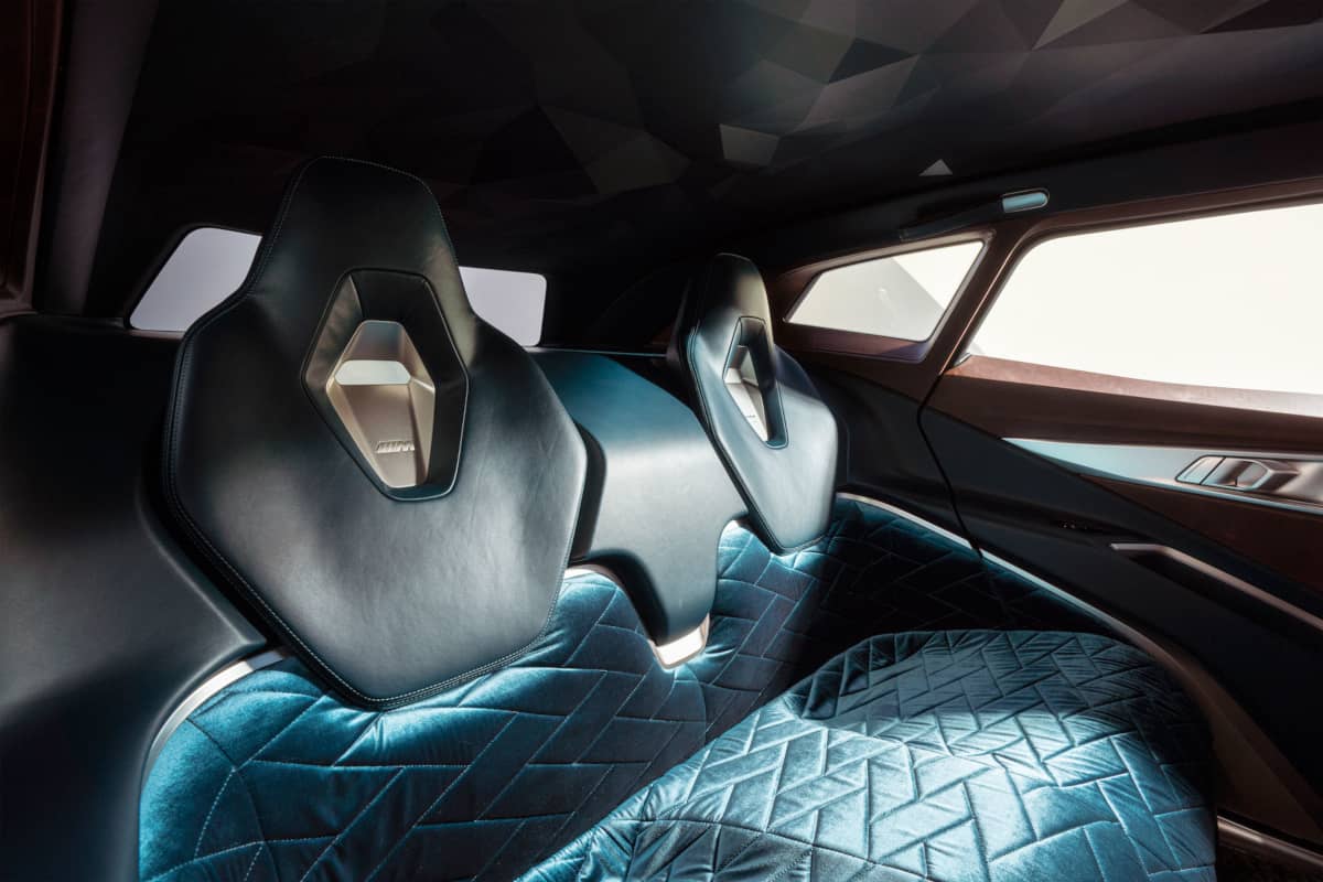 BMW Concept XM Rear seat