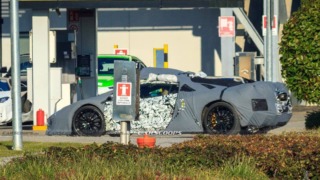 Lamborghini New V12 Super Car Spyshot