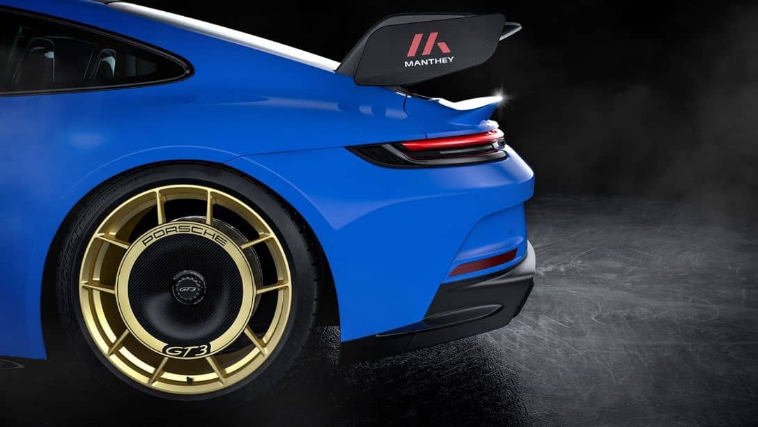 Manthey Racing Porsche 911 GT3 Rear wheel