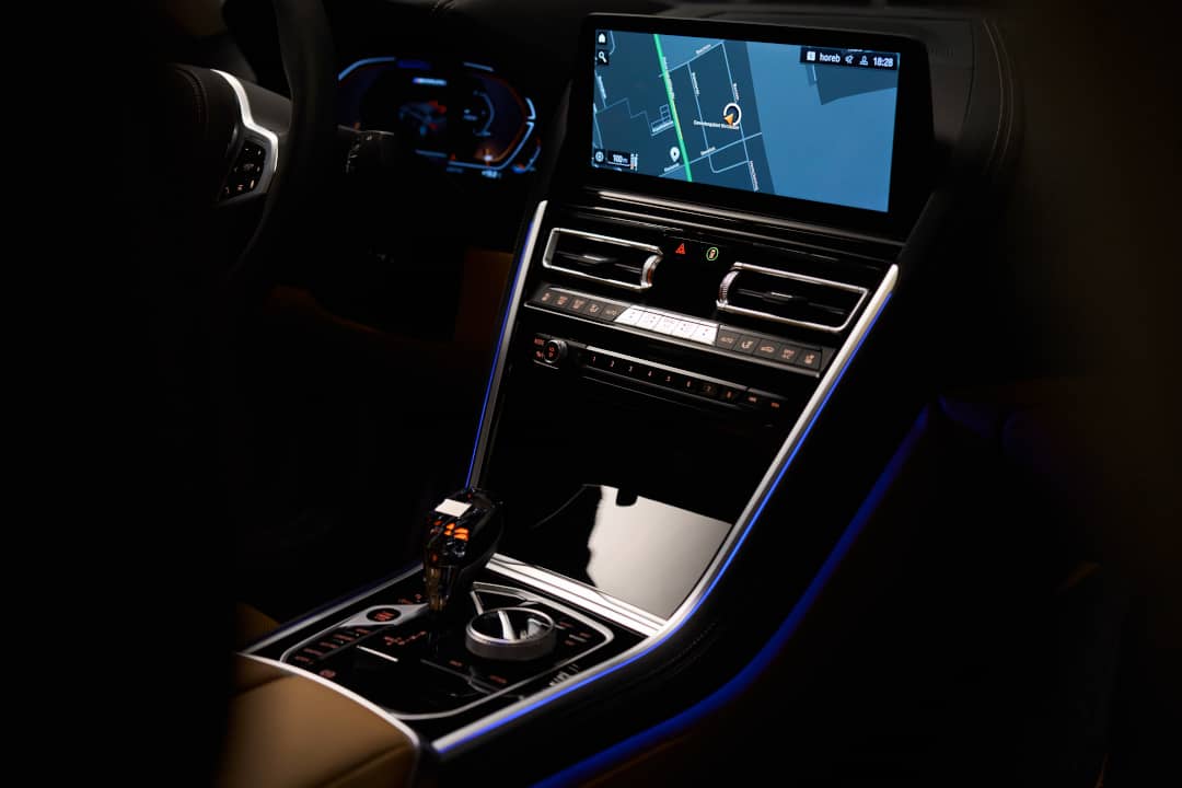 BMW 8 Series Facelift 2022 Display