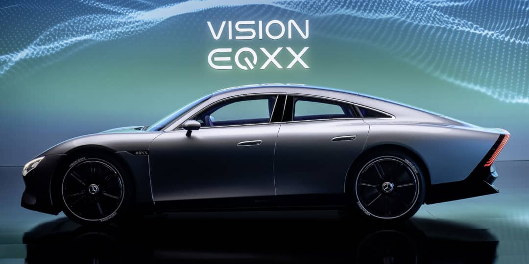 Mercedes Benz Vision EQXX Side