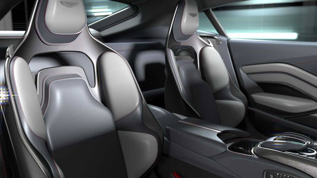 Aston Martin V12 Vantage Seat