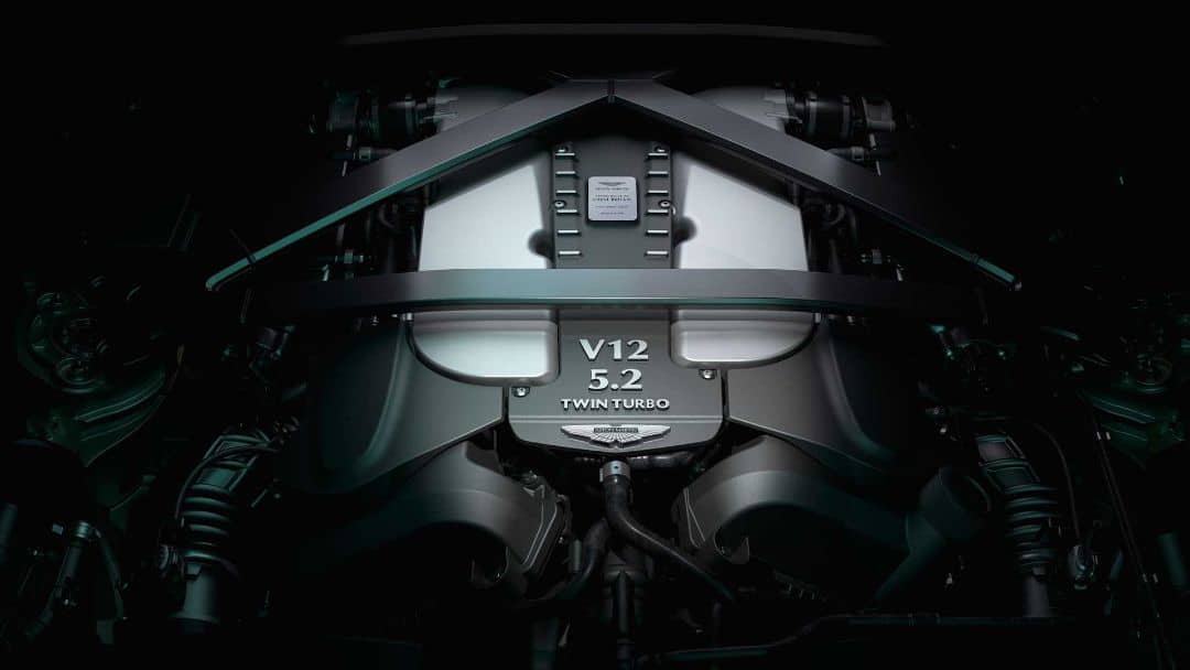 Aston Martin V12 Vantage Engine