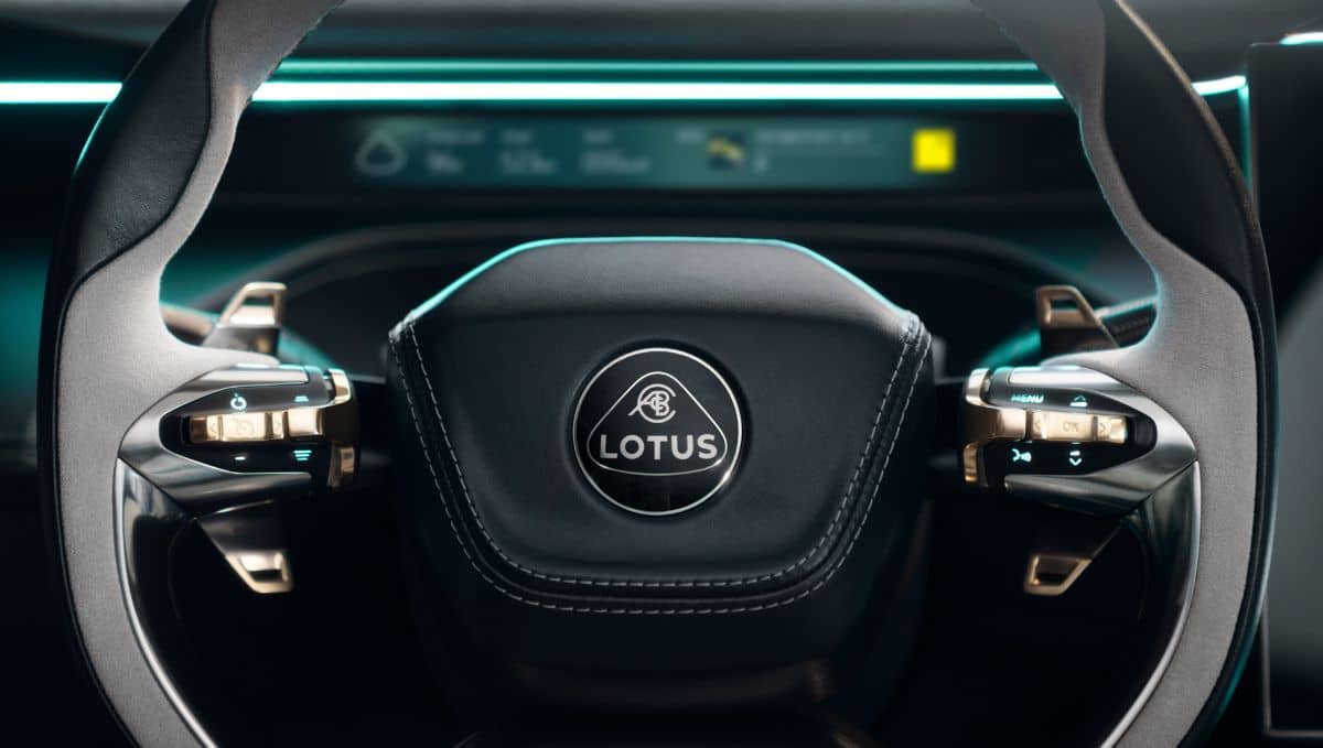 Lotus Eletre Steering