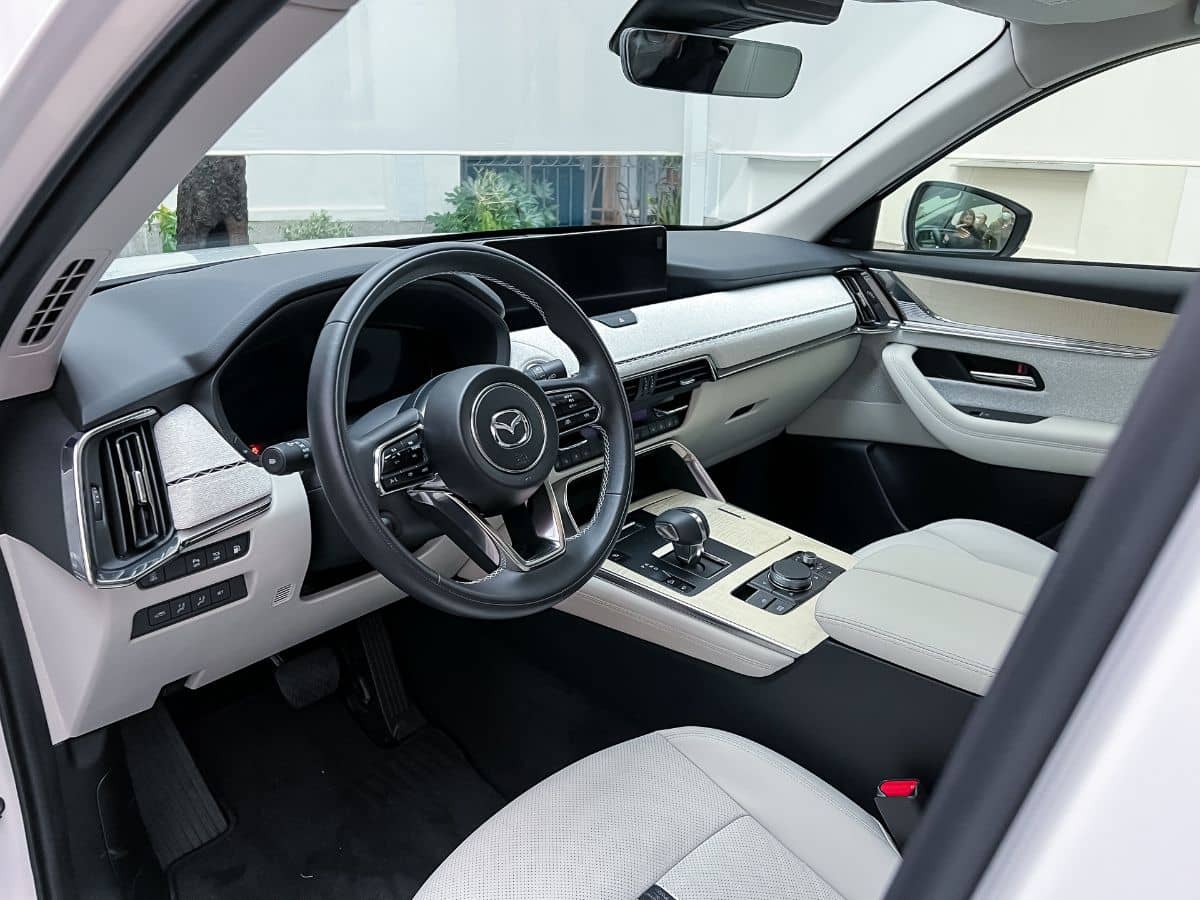 Mazda CX-60 Unveiled Cockpit