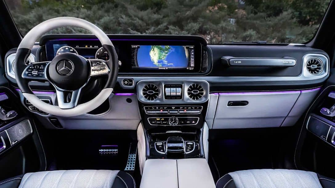 Mercedes Benz G Class Edition 550 Interior