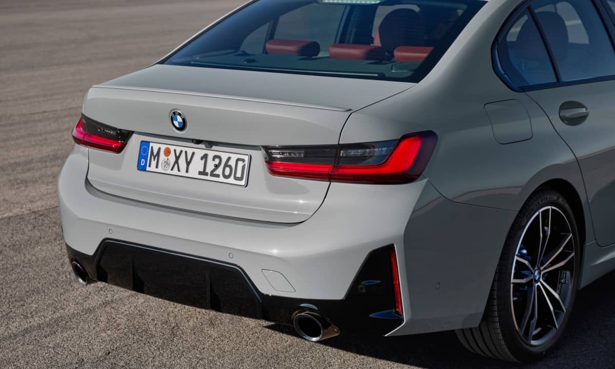 BMW 3 Series Facelift 2023 Taillight