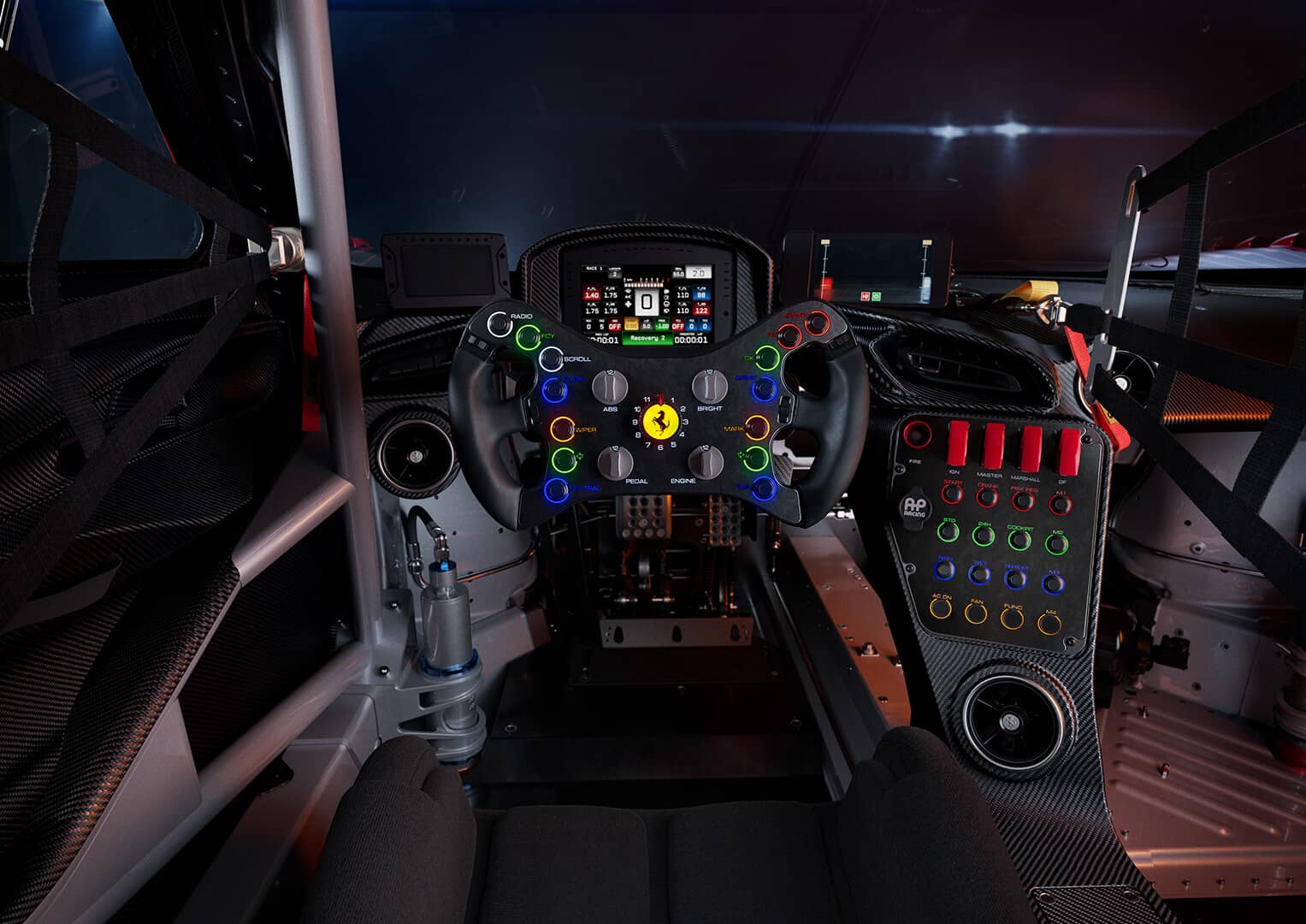 Ferrari 296 GT3 Cockpit