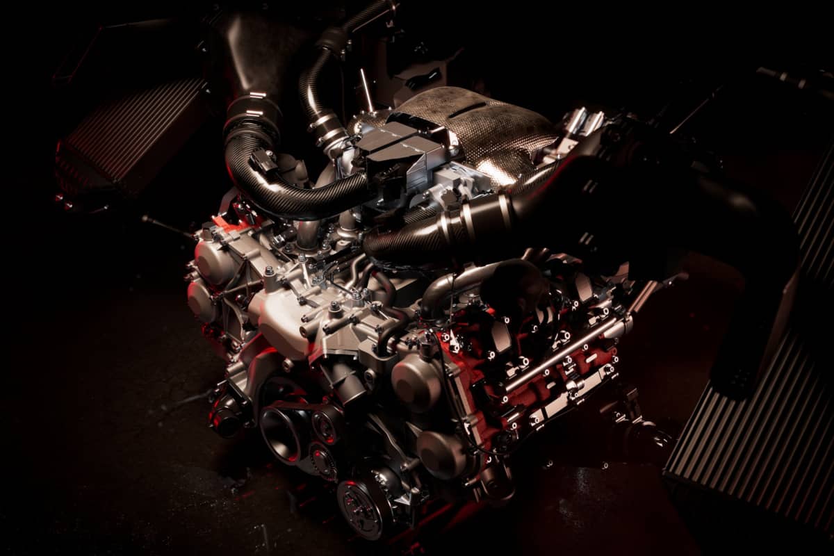 Ferrari 296 GT3 Engine
