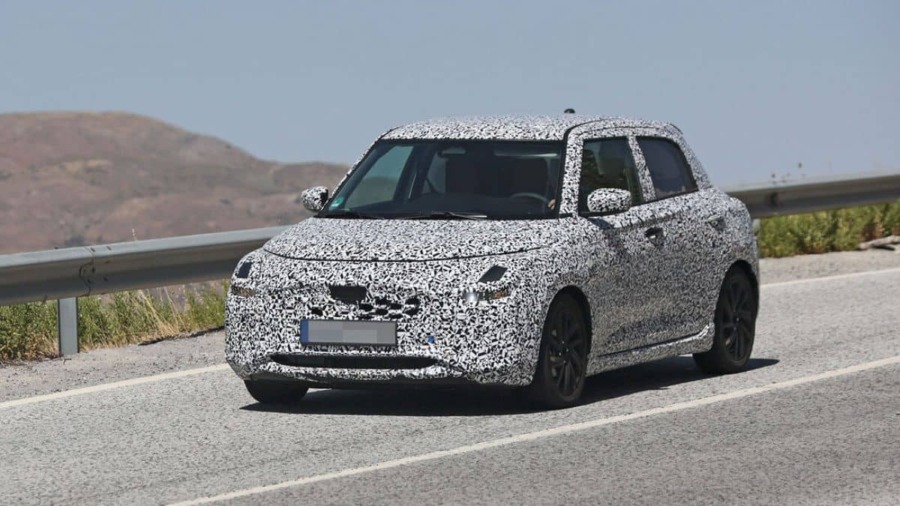 Suzuki Swift Spyshot Front corner