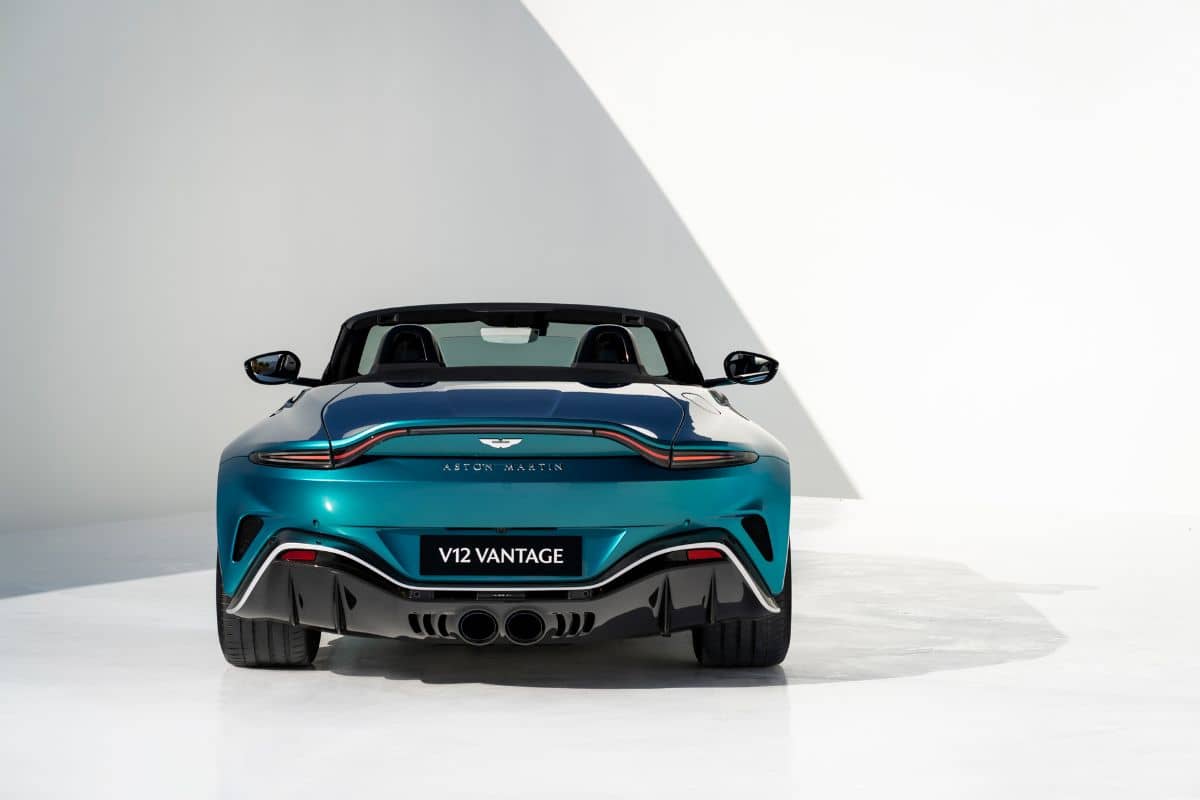Aston Martin V12 Vantage Roadster Rear
