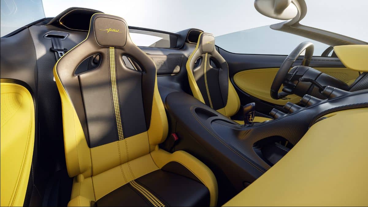 Bugatti W16 Mistral Seat