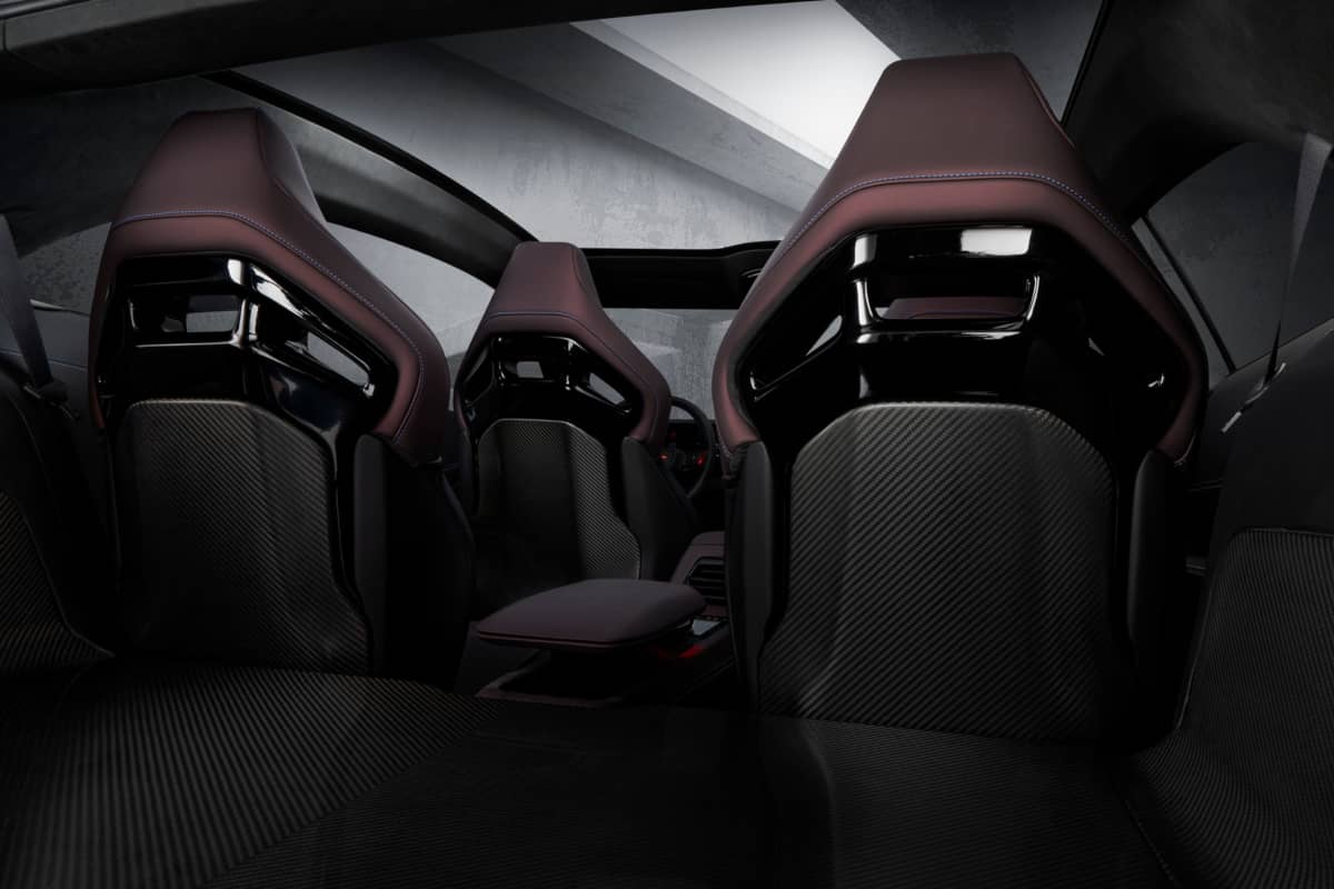 Dodge Charger Daytona SRT Concept Rear seat