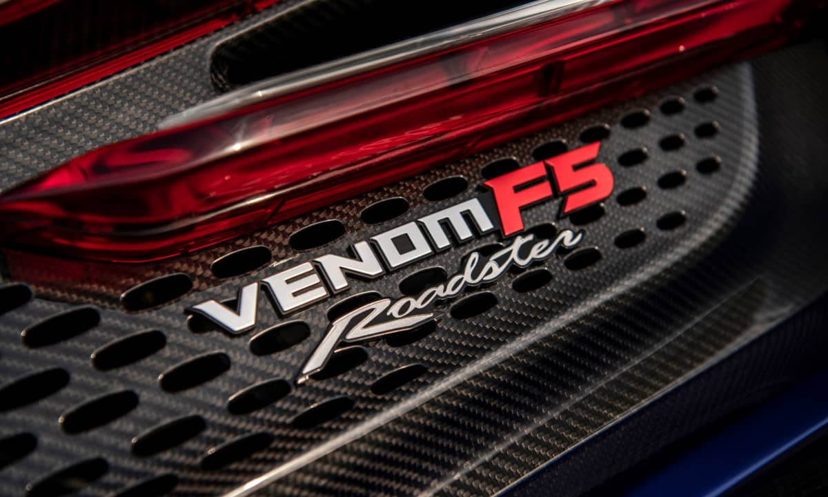 Hennessey Venom F5 Roadster Badge