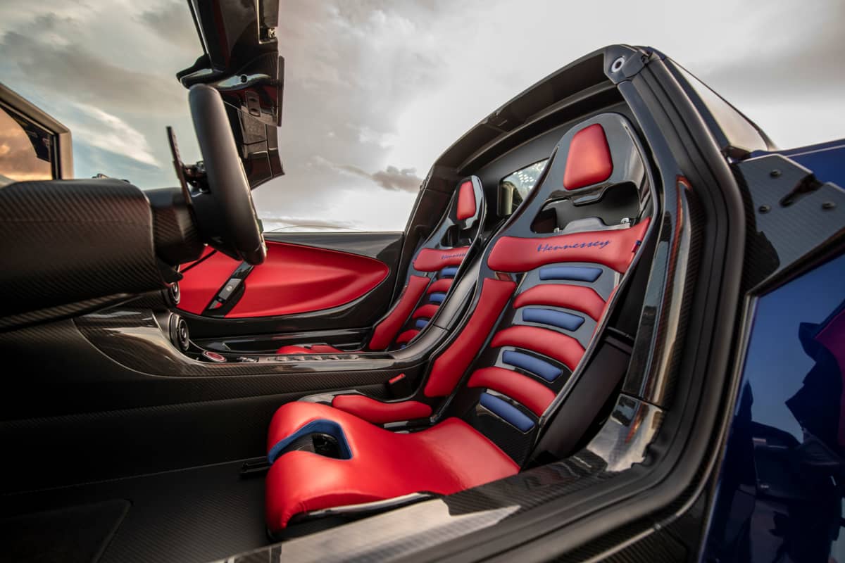 Hennessey Venom F5 Roadster Seat