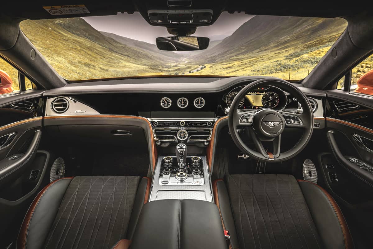 Bentley Flying Spur Speed Interior