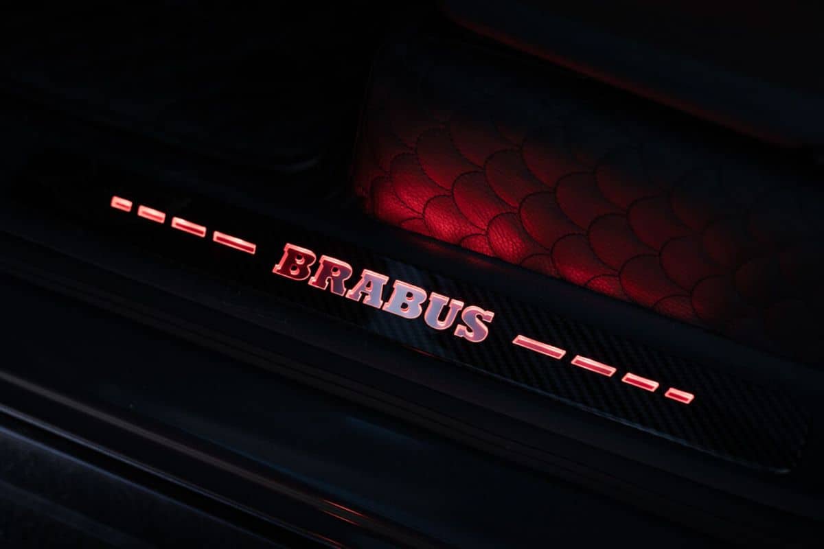 Brabus P900 Rocket Edition Scuff plate