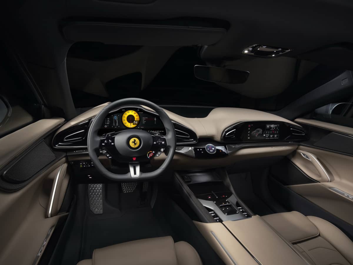 Ferrari Purosangue Dashboard
