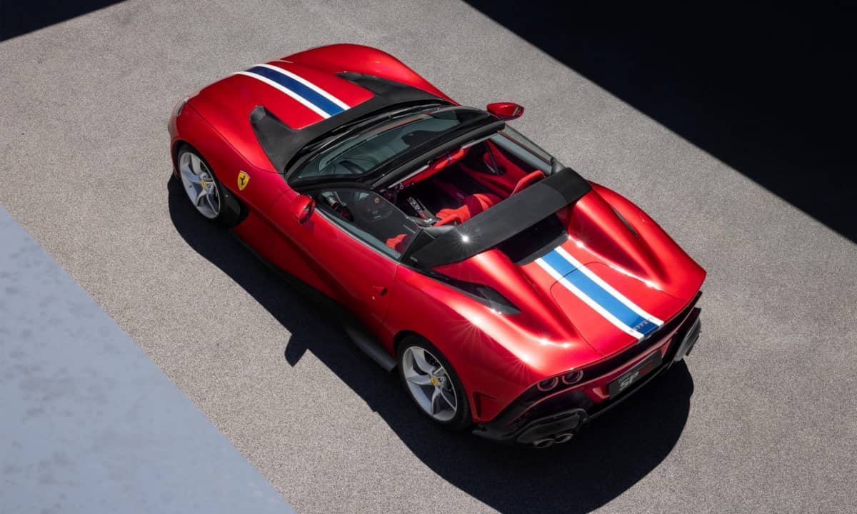 Ferrari SP51 Rear top