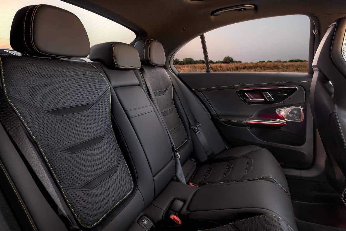 Mercedes-AMG C63 S E-Performance Rear seats