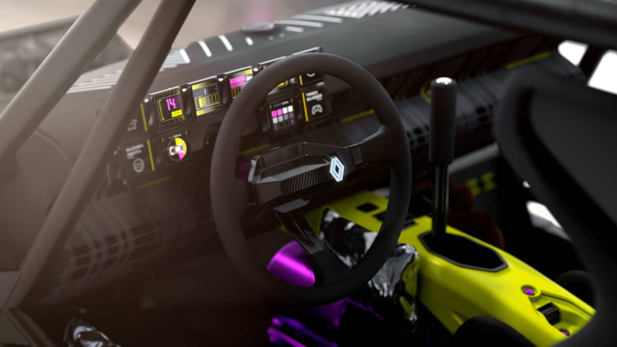 Renault 5 Turbo 3E Concept Cockpit