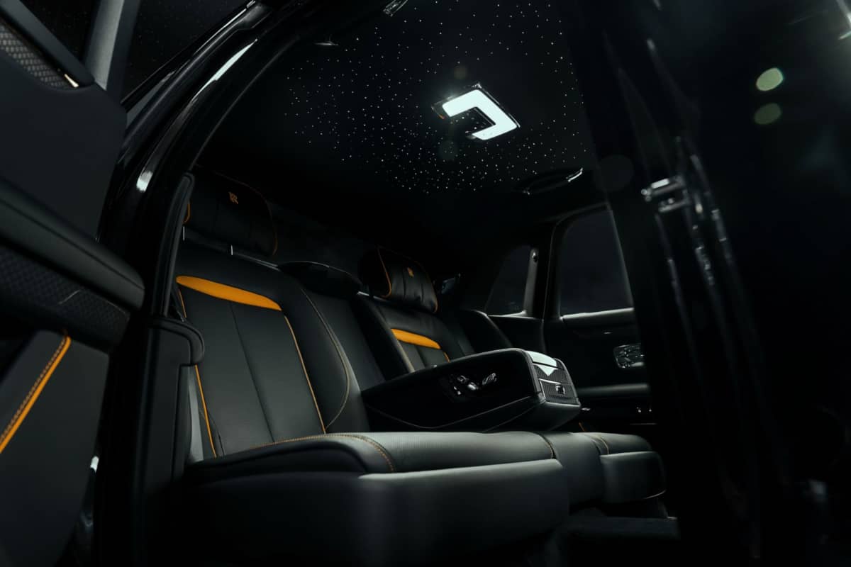 Rolls-Royce Ghost Black Badge by Spofec Rear seats