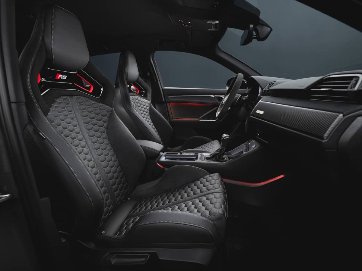 Audi RS Q3 Edition 10 Years Front seats