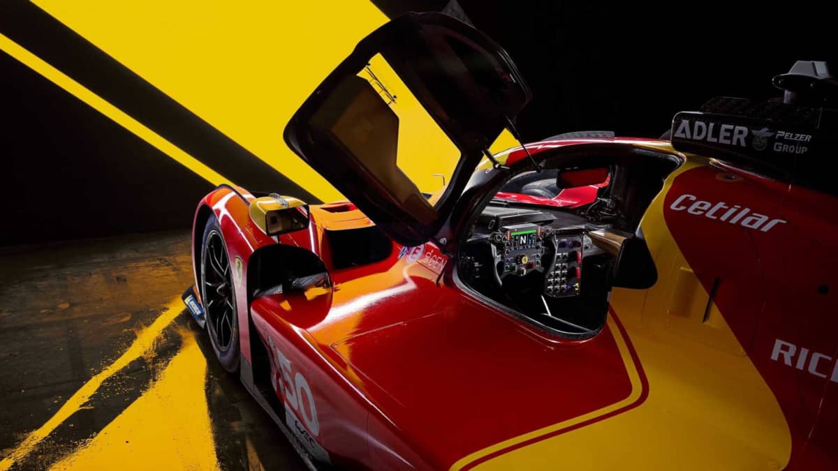 Ferrari 499P Door open