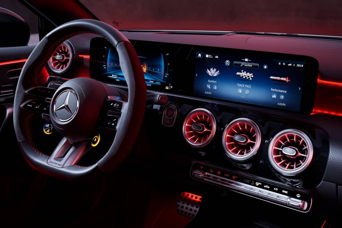 Mercedes-AMG A45S Street Style Edition Dashboard