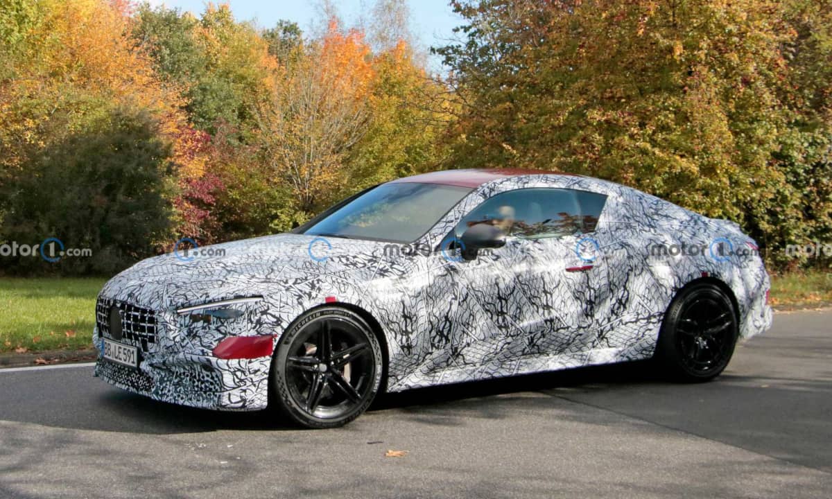 Mercedes-AMG CLE 63 Coupe Spyshot SIde front