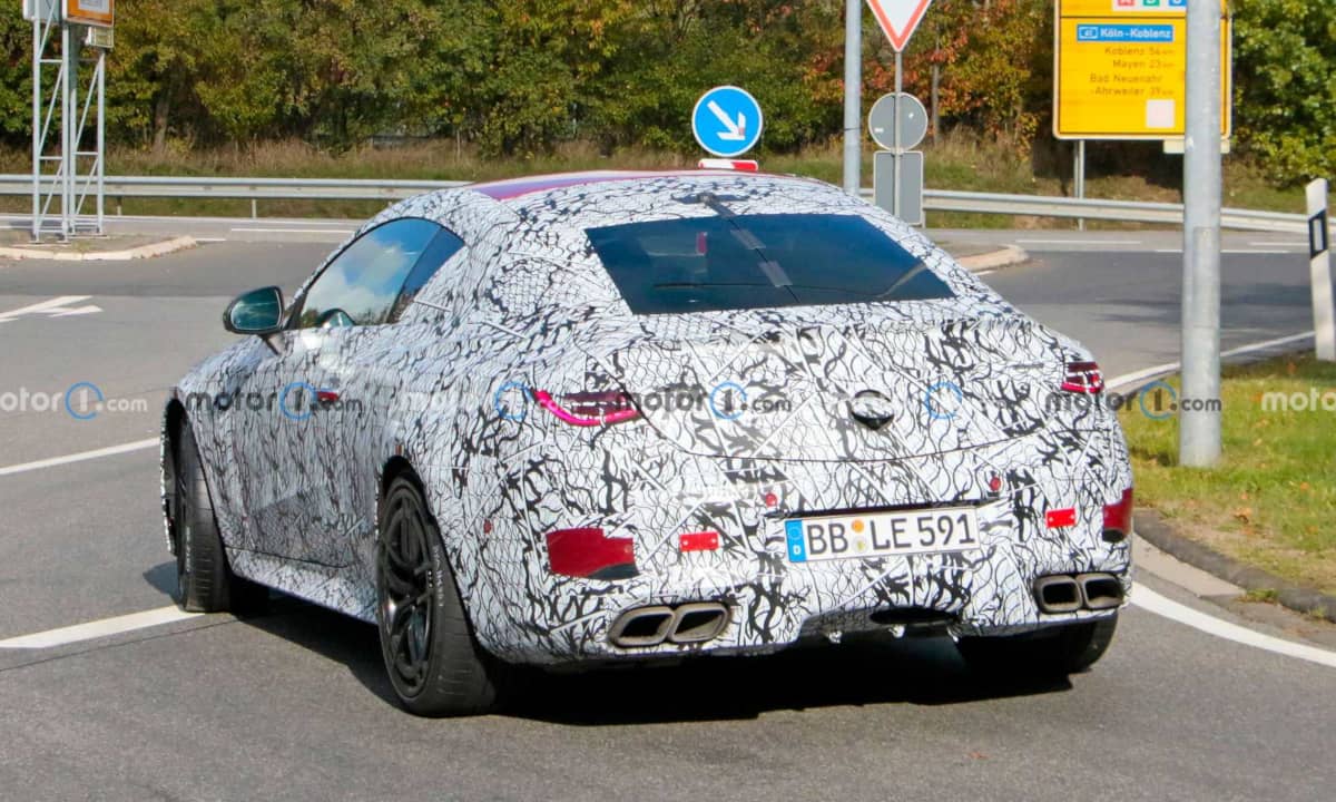 Mercedes-AMG CLE 63 Coupe Spyshot Rear