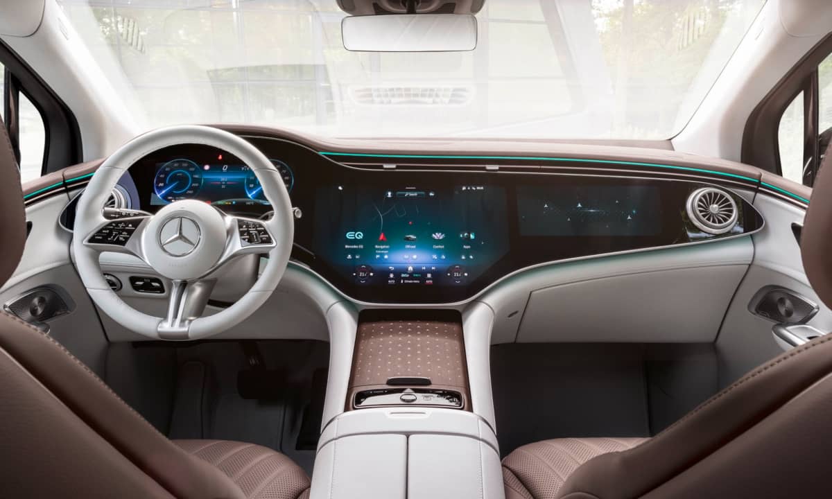 Mercedes EQE SUV Interior