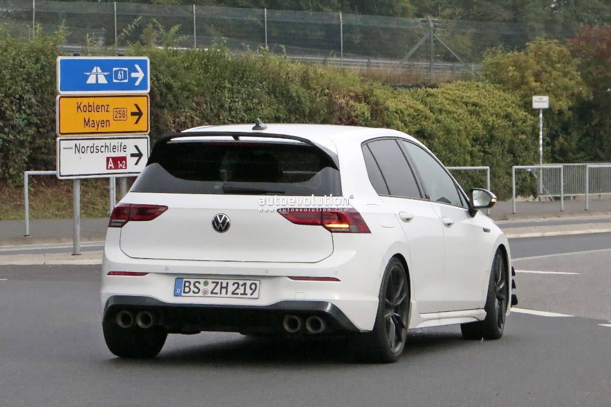 VW Golf R Spyshot Rear