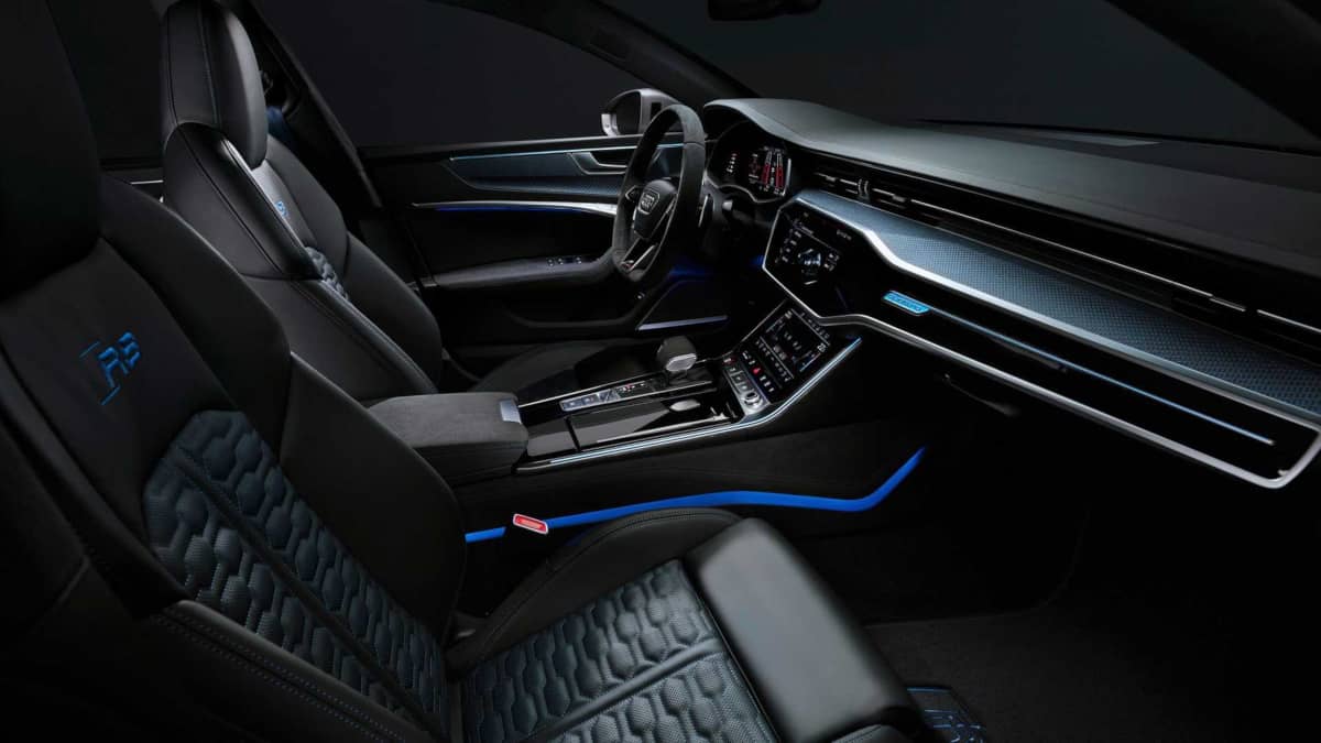 Audi RS7 Sportback Performance Dashboard