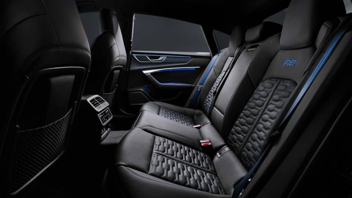 Audi RS7 Sportback Performance Rear seats