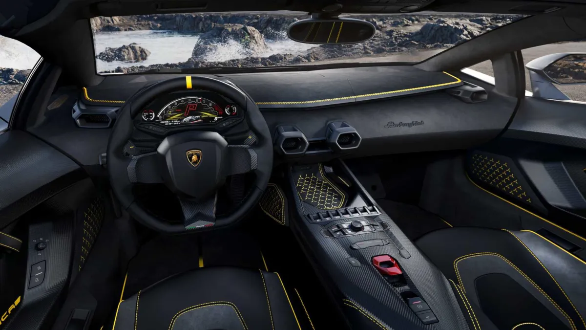 Lamborghini Autentica Interior