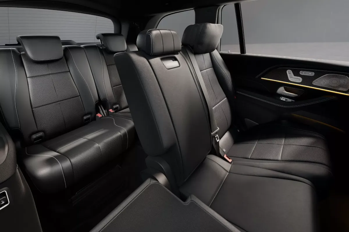 Mercedes-Benz GLS Facelift Rear seats